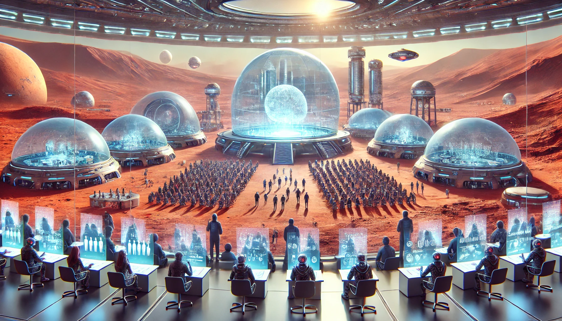 Humans-governing-Mars-100-years-from-now